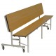 Convertible Mobile Folding Bench Unit